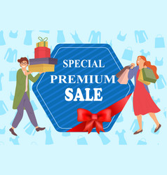 Announcement A Special Premium Sale Couple