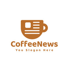 Coffee News Logo Design