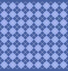 Simple Blue Seamless Argyle Square Pattern