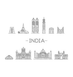 Tourist Attractions Of India Symbols