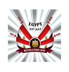 Egypt Revolution Day With National