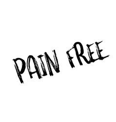 Pain Free Rubber Stamp