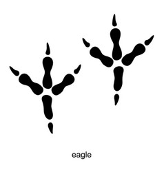 Eagle Paw Print Icon Bird Footprint