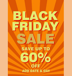 Black Friday Sale Poster Flyer Design