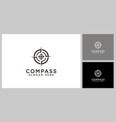 Compass Icon Design Template