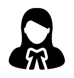 Justice Icon Female User Person Profile Avatar