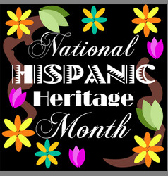 National Hispanic Heritage Month Sign