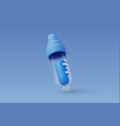 3d Dropper Bottle Scientific Technology