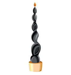 Candle In Art Deco Style Interior Design