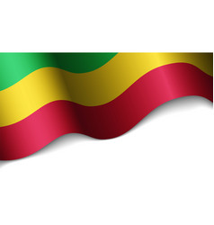 Eps10 Patriotic Heart With Flag Of Mali