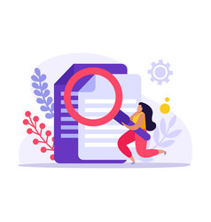 Flat Job Search Icon