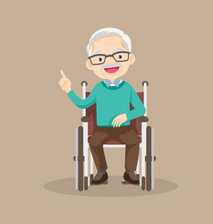 Senior Man In Wheelchair 01