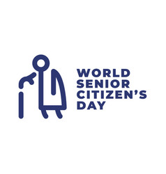 World Senior Citizens Day Sign