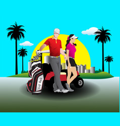 Golf Course Poster