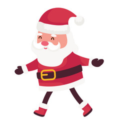 Santa Claus Walking