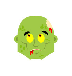 Zombie Confused Emoji Living Dead Perplexed