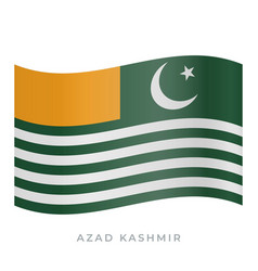 Azad Kashmir Waving Flag Icon