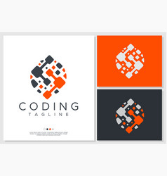 Modern Code Logo Design