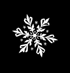 Snowflake - High Quality Logo Ideal For T-shirt