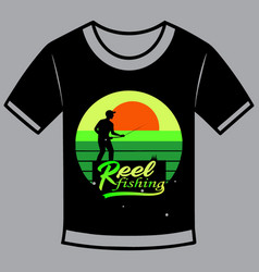 Fishing T-shirt Art