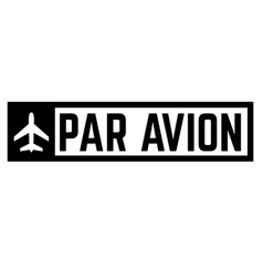 Par Avion Stamp