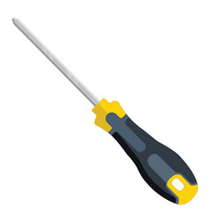 Screwdriver Appliance On A White Background