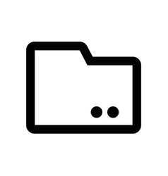 Computer Folder Icon Or Data Organization