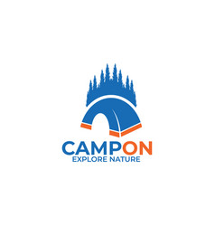 Camp Tent Camping Organizer Logo Design