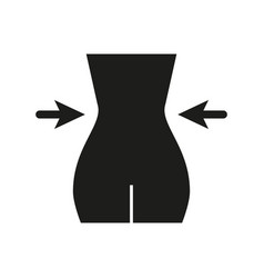 Female Waist As Nutrionist Icon