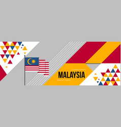 Malaysia National Or Independence Day Banner