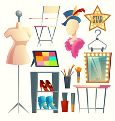 Cartoon Dressing Room Collection For Actress