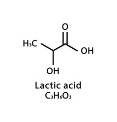 Lactic Acid Molecular Structure Acid