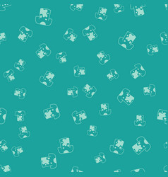 Green Dirty T-shirt Icon Isolated Seamless Pattern