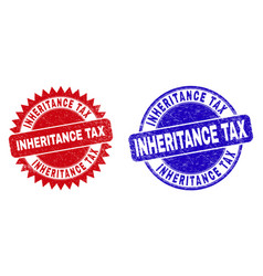 Inheritance Tax Round And Rosette Seals