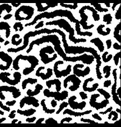 Leopard Skin Artwork Imitation Print