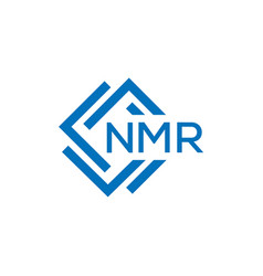 Nmr Letter Logo Design On White Background