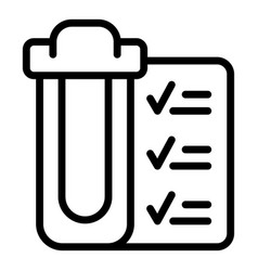 Nasal Lab Icon Outline Test Pcr