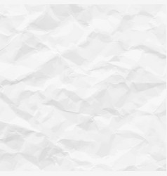 White Crumpled Paper For Background