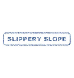 Slippery Slope Textile Stamp