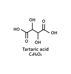 Tartaric Acid Molecular Structure Acid