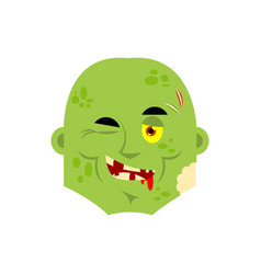 Zombie Winks Emoji Living Dead Happy Emotions