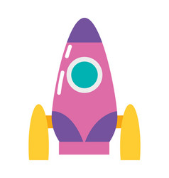 Pink Rocket Fantasy Spaceship Adventure