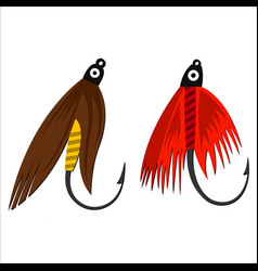 Set Of Fly Fishing Lures Hooks