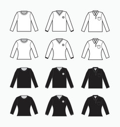 Collared Clothes With Pocket Long Sleeves Shirt