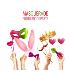 Photo Booth Masquerade Background