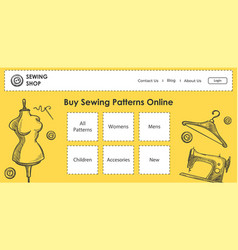 Buy Sewing Patterns Online Tailoring Shop Store