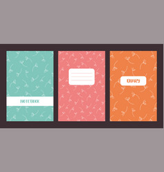 Minimalistic Cover Page Of Notebook Templates