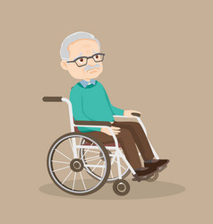 Senior Man In Wheelchair 16