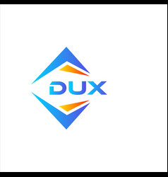 Dux Abstract Technology Logo Design On White