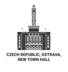 Czech Republic Ostrava New Town Hall Travel